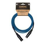 Кабел Cascha Standard Line CCS-M1BL2, Син, XLR/XLR, 2m 4