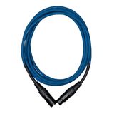Кабел Cascha Standard Line CCS-M1BL2, Син, XLR/XLR, 2m 5