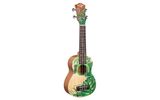 Сопрано укулеле Cascha HH 2602, Art Series, Leafy 5
