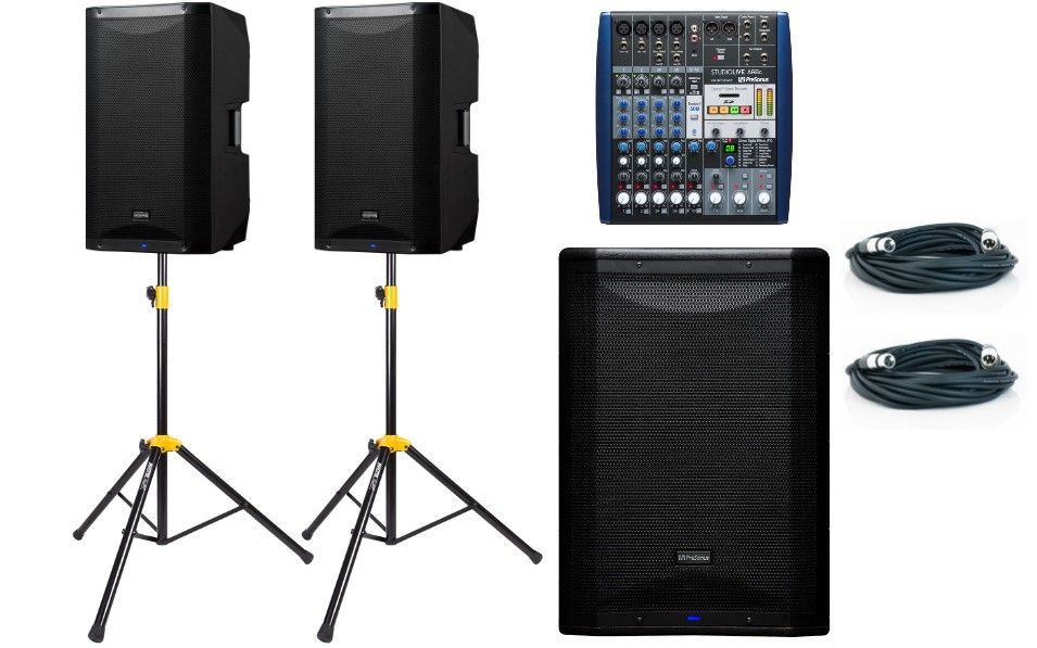 Presonus AIR12/15S/AR8C Bundle