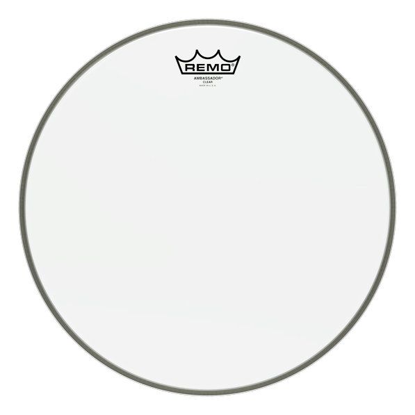 Remo Ambassador Transparent, 13" инча