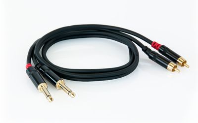 s.Cab PAC630-1, 2xRCA/2x6.3mm, 1m - SoundGround музикален магазин