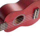 Сопрано укулеле Cascha HH 3961, Червено 3