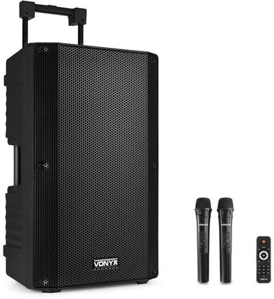 Vonyx VSA700 Активна тонколона, 15", 1000W - SoundGround музикален магазин