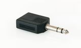 Адаптер Master Audio HY1740, 2x6.3mm/1x6.3mm 1