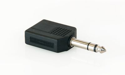 Адаптер Master Audio HY1740, 2x6.3mm/1x6.3mm - SoundGround музикален магазин