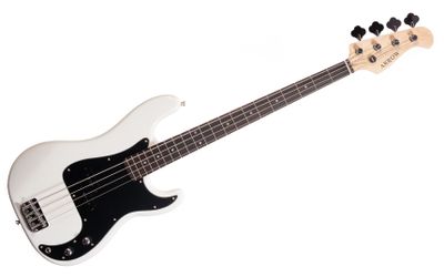 Електрическа бас китара Arrow Session Bass 4 Snow White Rosewood/Black - SoundGround музикален магазин