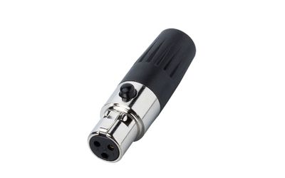 Конектор Bespeco XLR3FXS, MiniXLR, 3-pin - SoundGround музикален магазин