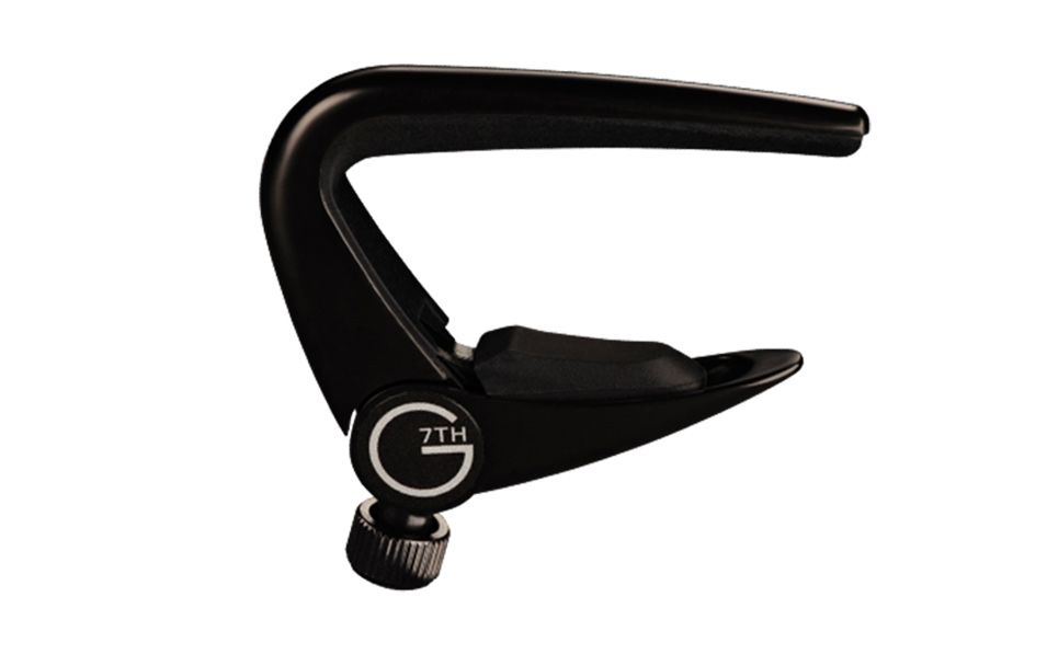 G7th Newport Steel String Satin Black