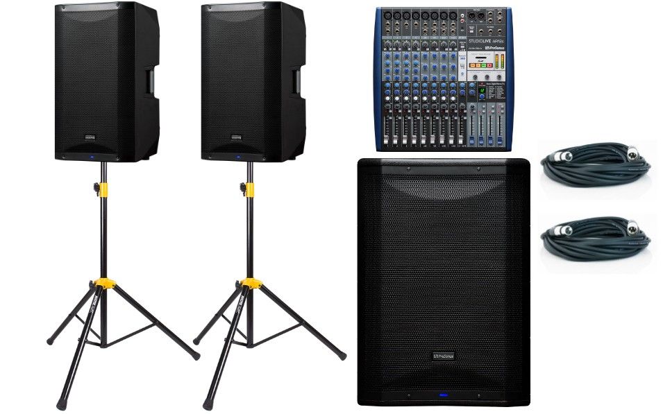 Presonus AIR15/18S/AR12C Bundle