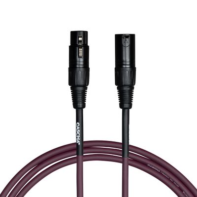 Кабел Cascha Standard Line CCS-M1PU2, Лилав, XLR/XLR, 2m - SoundGround музикален магазин