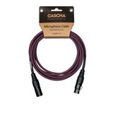 Кабел Cascha Standard Line CCS-M1PU2, Лилав, XLR/XLR, 2m 5
