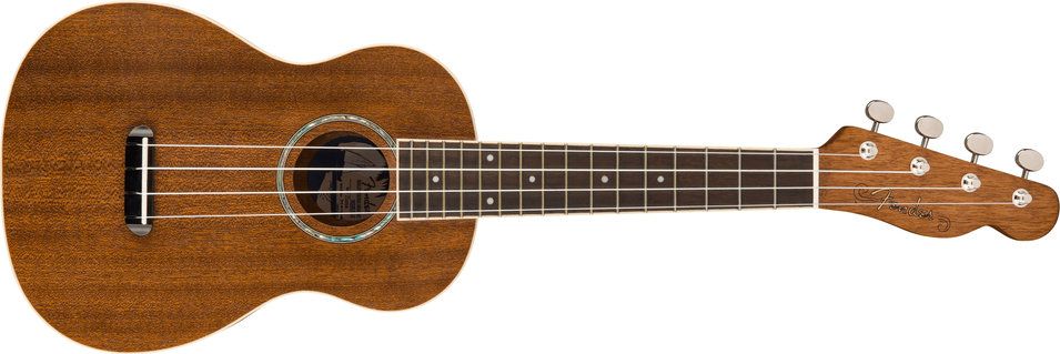 Fender Zuma Concert Ukulele, Walnut Fingerboard, Natural