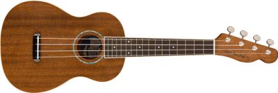 Fender Zuma Concert Ukulele, Walnut Fingerboard, Natural - SoundGround музикален магазин