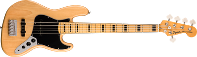 Squier Classic Vibe '70s Jazz Bass V NAT - SoundGround музикален магазин