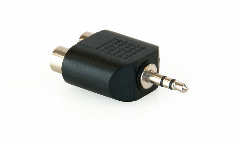 Адаптер Master Audio HY1745, 2xRCA/3.5mm