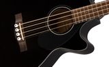 Fender CB-60SCE Bass, Black 7