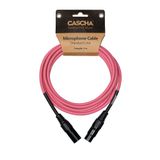 Кабел Cascha Standard Line CCS-M1PK2, Розов, XLR/XLR, 2m 4