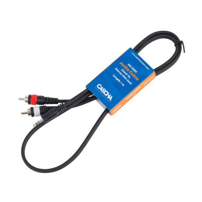 Аудио кабел Cascha HH 2097, RCA/3.5mm, 1m - SoundGround музикален магазин