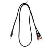 Аудио кабел Cascha HH 2097, RCA/3.5mm, 1m 2