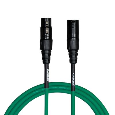 Кабел Cascha Standard Line CCS-M1GR2, Зелен, XLR/XLR, 2m - SoundGround музикален магазин