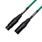 Кабел Cascha Standard Line CCS-M1GR2, Зелен, XLR/XLR, 2m 6