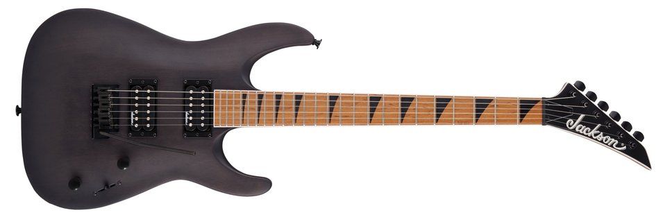 Jackson Dinky® Arch Top JS24 DKAM, Black Satin