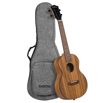 Тенор укулеле Cascha Zebra Wood CUTZW1 - SoundGround музикален магазин