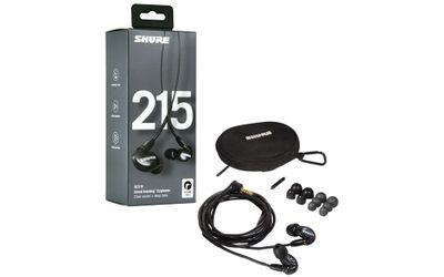 Слушалки SHURE SE215-BK - SoundGround музикален магазин