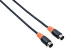 MIDI кабел Bespeco SLMM150, MIDI/MIDI, 1.5m 1