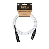 Кабел Cascha Standard Line CCS-M1WH2, Бял, XLR/XLR, 2m 4