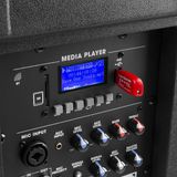Vonyx VSA700-BP, Активна тонколона 15", 1000W, Combo 4