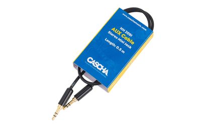 Аудио кабел Cascha HH 2091, 3.5mm/3.5mm, 0.5m - SoundGround музикален магазин