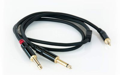 s.Cab PAC381, 2x6.3mm/3.5mm, 1m - SoundGround музикален магазин