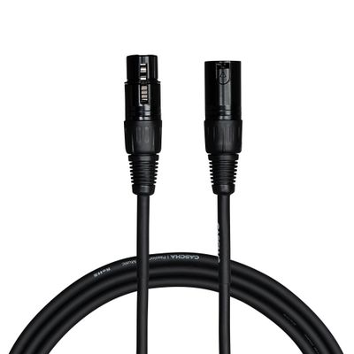 Кабел Cascha Standard Line CCS-M1BK2, Черен, XLR/XLR, 2m - SoundGround музикален магазин