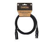Кабел Cascha Standard Line CCS-M1BK2, Черен, XLR/XLR, 2m 2